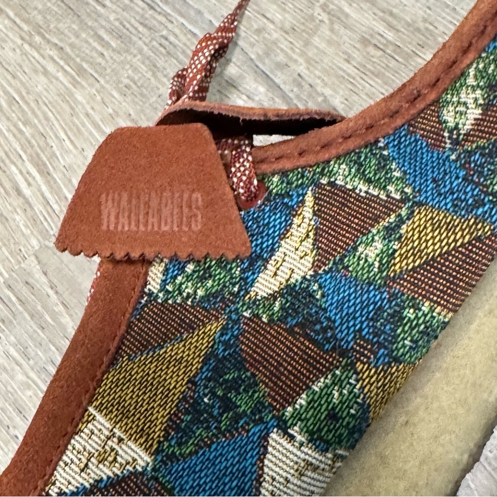 Clarks original Patchwork Wallabees 11.5 brown bl… - image 8